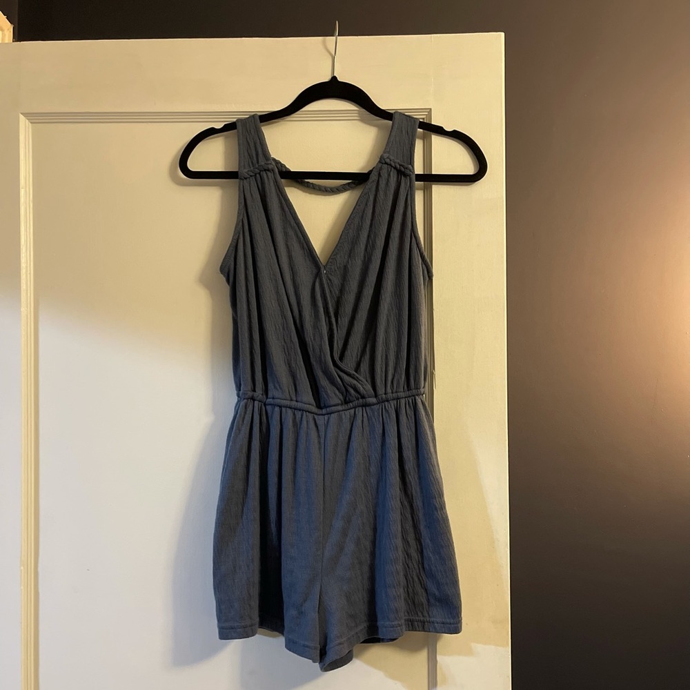 Blue Romper - size small